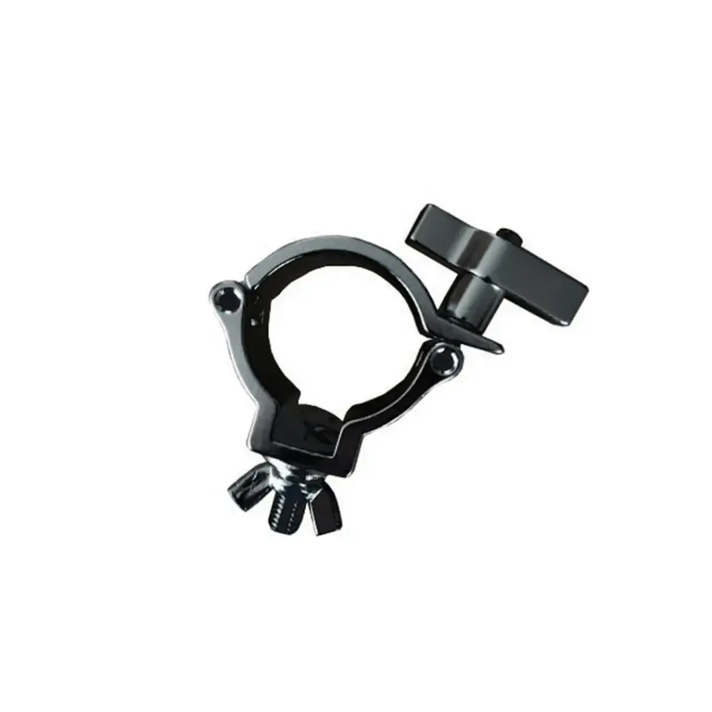 Stagetools Black Mini Half Coupler T Handle Clamp 50mm SWL 100kg