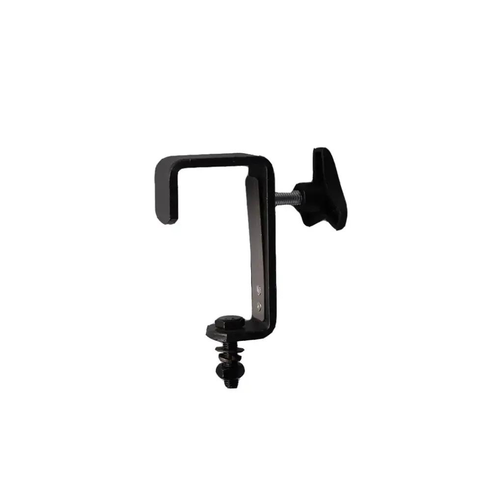 Stagetools Hook Clamp Black 50mm SWL 100KG