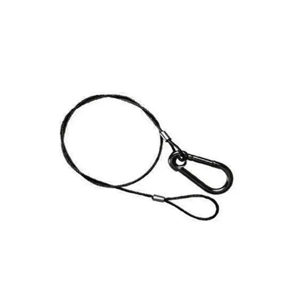 Stagetools Safety Wires 3mm - Black Including Plastic Coating