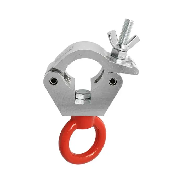 Stagetools DOUGHTY Half Coupler to Red Eye Nut (M12 eyenut - 500 kg) Silver