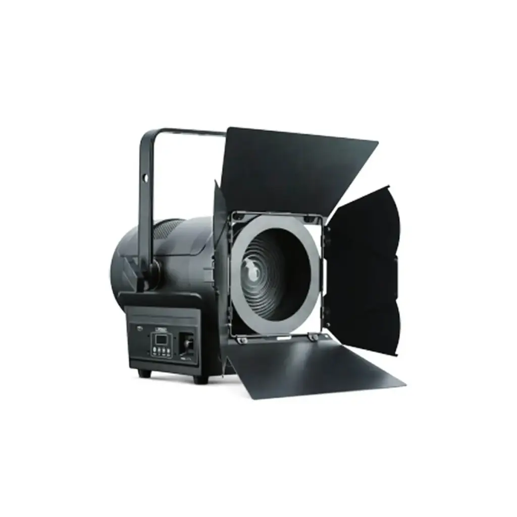TourPro Studio Fresnel, 150w Warm White LED 3000K 5pin DMX