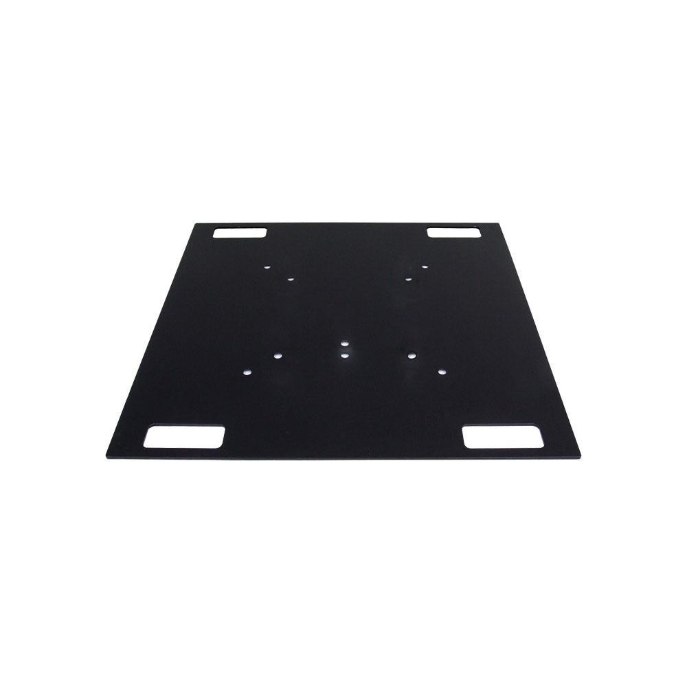 Eurotruss Black Steel Baseplate 80x80cm, 40kg, excl CS1-SCON25