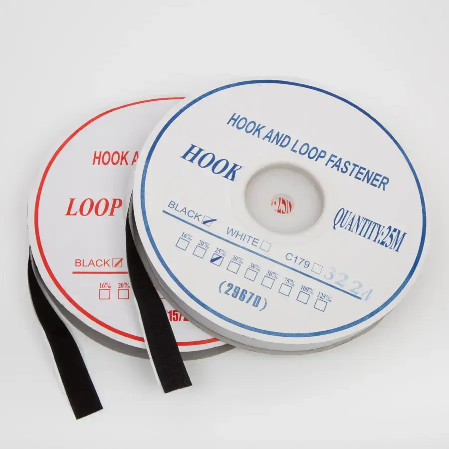 Le Mark Tape Loop Self Adhesive Black 50mmX25m