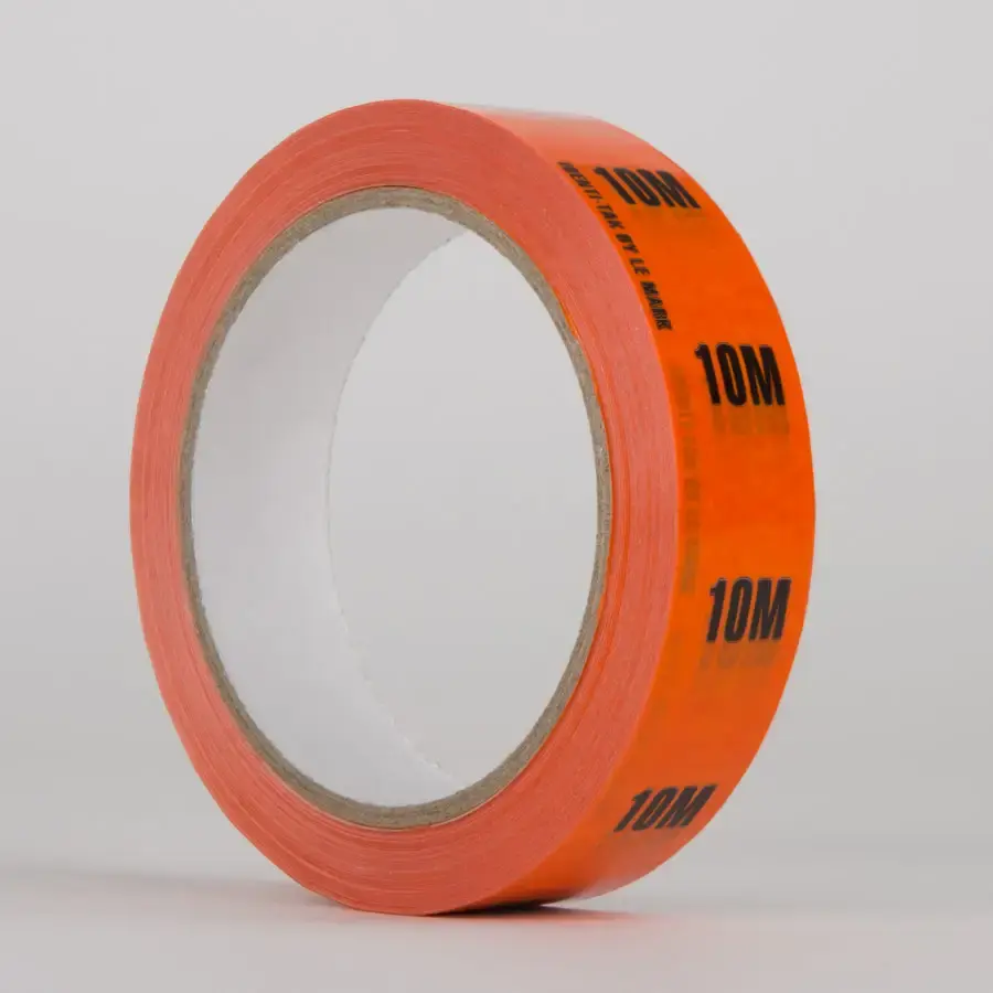 Le Mark Identi-Tak 24Mm X 33M - 10M Orange