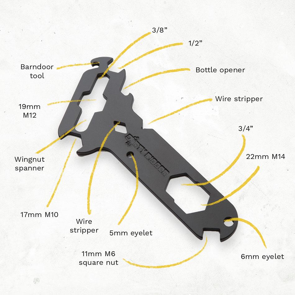 Dirty Rigger Riggers Multi-tool