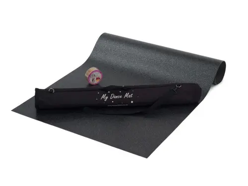 Le Mark - My Harmony Portable Dance Mat (Multi-use) 2m x 1m Black - includes carry bag