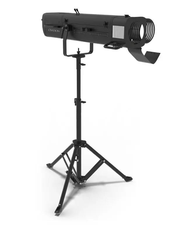 Chauvet Ovation SP-300CW - Includes: IP PowerKon Power Cord, 6 Frame Color Boomerang