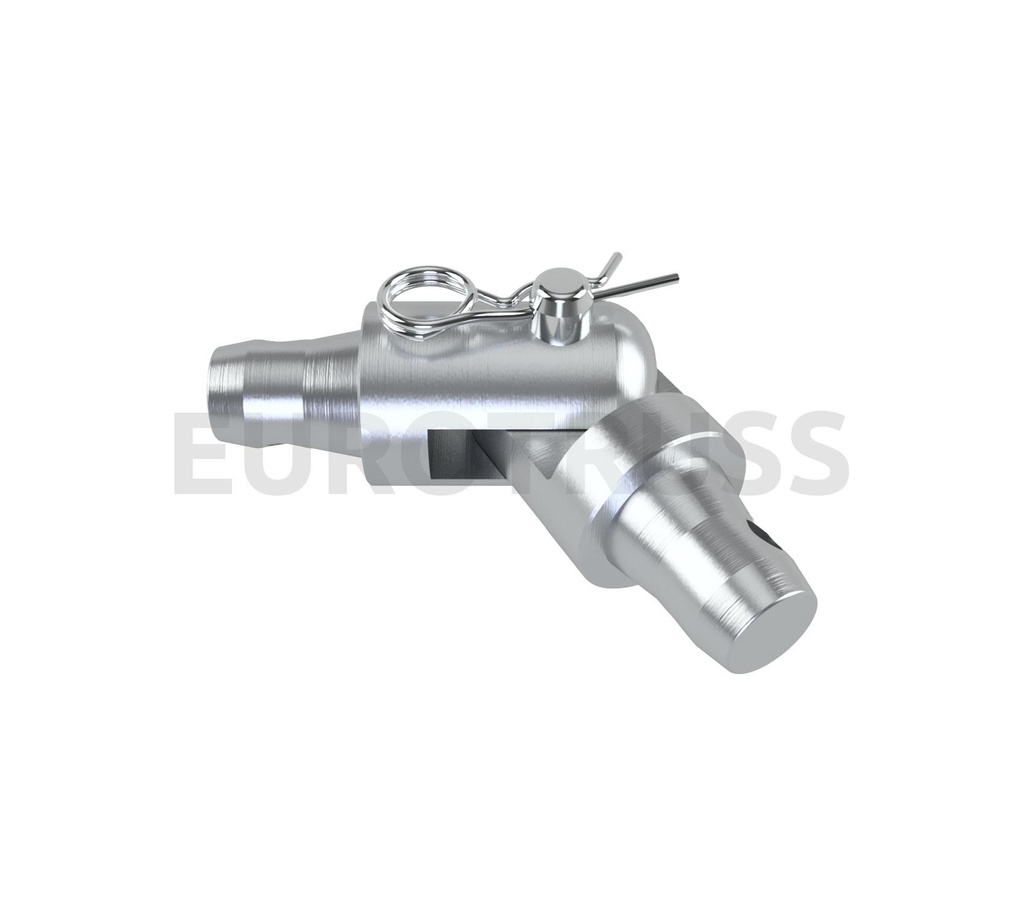 Eurotruss Hingeset (single tube) l=100mm LEFT for HD