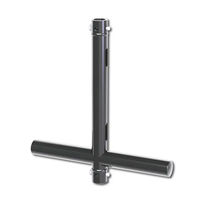 Doughty 500MM Tee with Through Connector (Black)