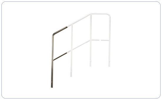 Nivtec stairway safety rails, H: 100 cm, first part