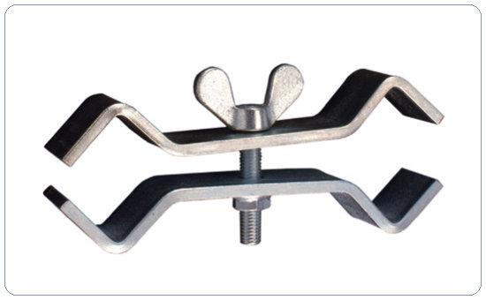 Nivtec leg link, 150 mm, for galleries with Layher spindle, steel galvanized