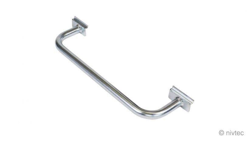 Nivtec pushing handle for use with wheel sets, steel galvanized