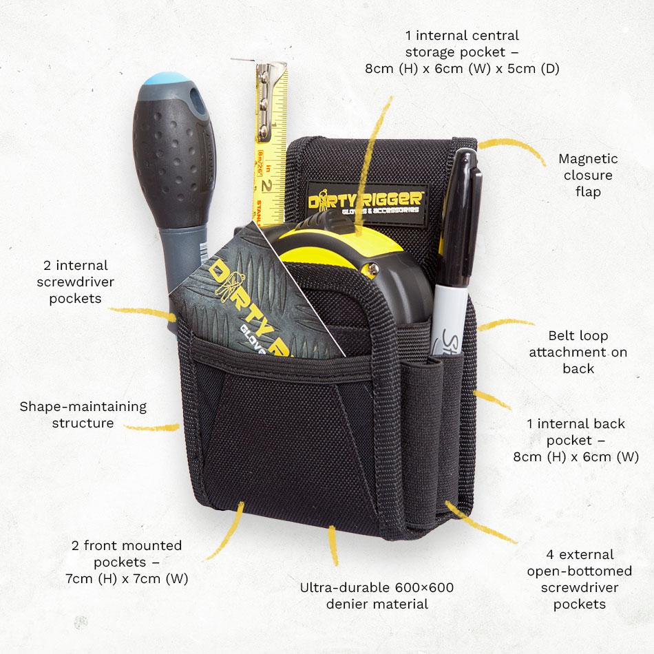 Dirty Rigger Compact Utility Pouch