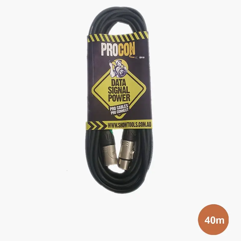ProCon IP67 3 Pin DMX Cable - Touring Grade :40M