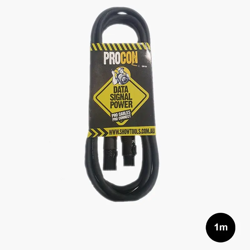 ProCon IP67 5 Pin DMX Cable - Touring Grade :1M
