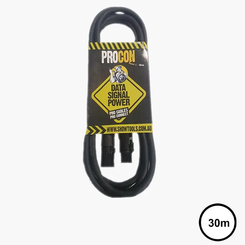 ProCon IP67 5 Pin DMX Cable - Touring Grade :30M