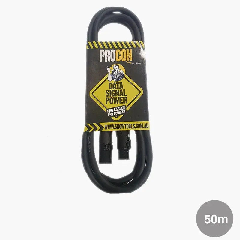ProCon IP67 5 Pin DMX Cable - Touring Grade :50M