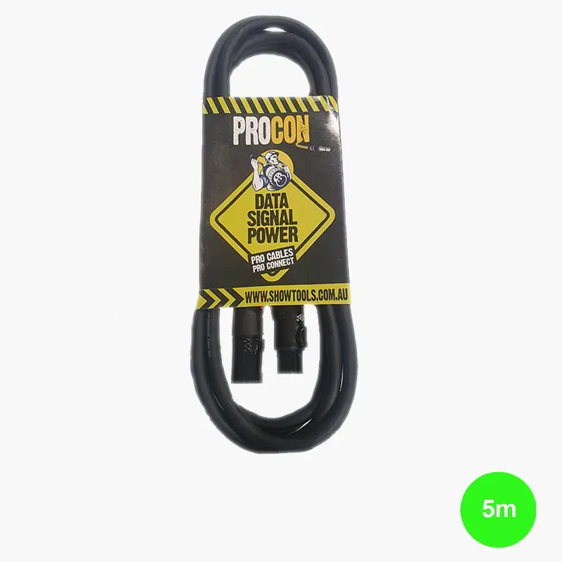 ProCon IP67 5 Pin DMX Cable - Touring Grade :5M