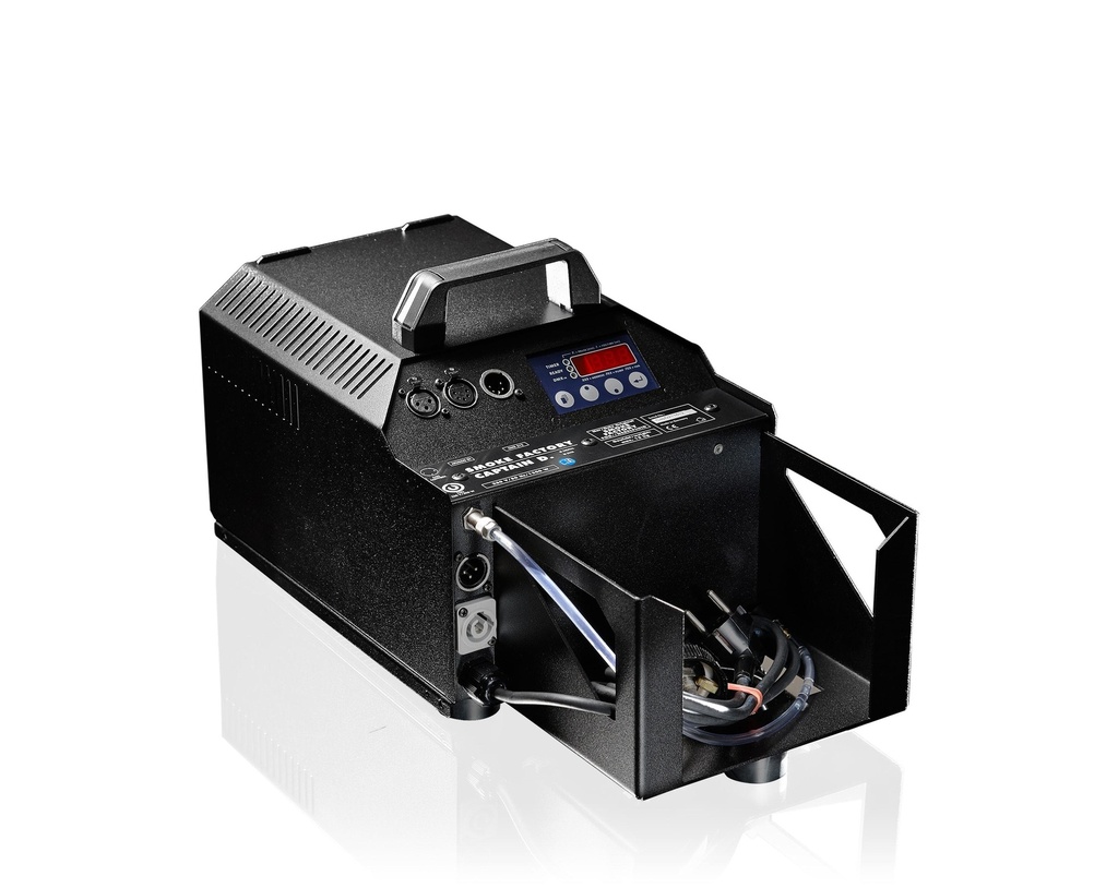 Smoke Factory CAPTAIN D. with Case 230V/1,3 kW, Flight case, DMX