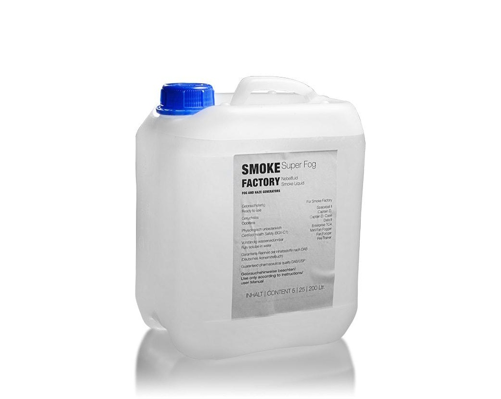 Smoke Factory Super Fog Long Lasting Fog - Fluid - 25 litre