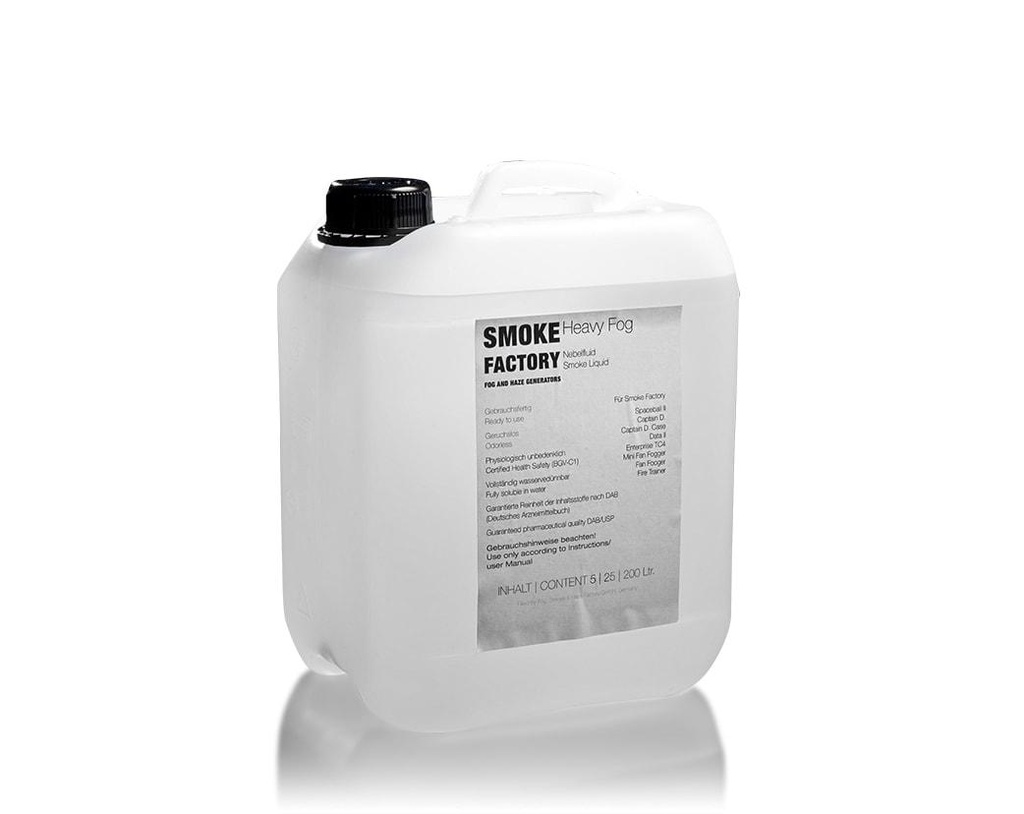 Smoke Factory Heavy Fog Extremely Long Lasting Fog Fluid - 25 litre