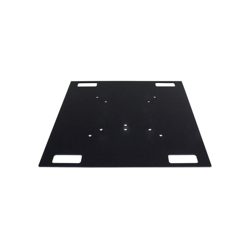 [PLB-SQ-800-B] Eurotruss Black Steel Baseplate 80x80cm, 40kg, excl CS1-SCON25