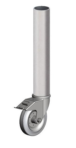 [ED-SLC-03B] Eurotruss ED-SLC-O30B ROUND LEG + BREAK CASTOR 30CM