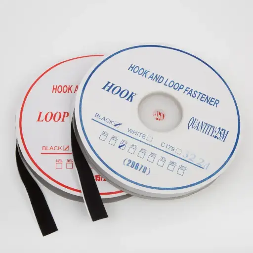 [VTLOOP50BK-ALTERNAT] Le Mark Tape Loop Self Adhesive Black 50mmX25m