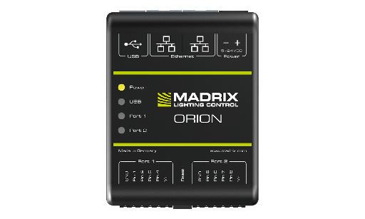 [IA-HW-001021] Madrix ORION ; Network Node; 8x Analog Inputs; DIN Rail