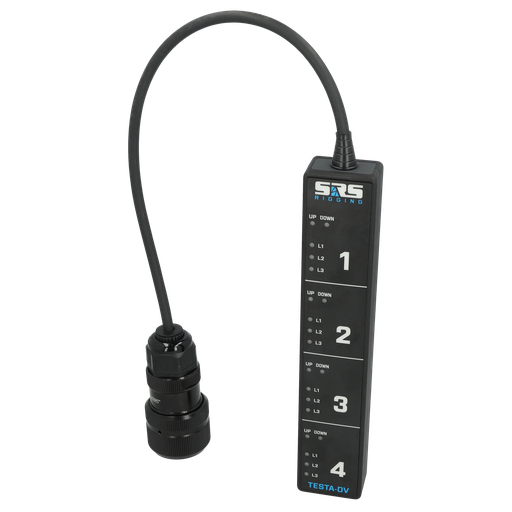 [SRS-965128] SRS Rigging TESTA-LV-H6; low voltage tester for motor controller, IN: 4xH6, 4 LV channels