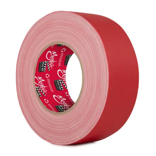 [CT50012R] Le Mark Magtape Matt 500 Gaffer Tape 12Mm X 50M Red