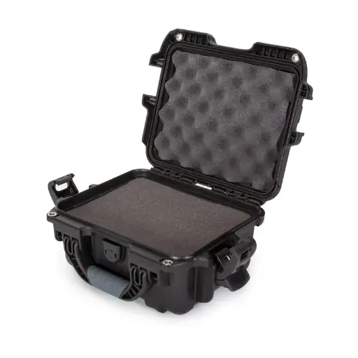 [905S-010BK-0A0] Nanuk Case 905 w/foam - Black, Exterior Size (LxWxH) 318 mm x 257 mm x 152 mm