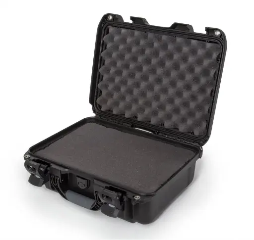 [920S-010BK-0A0] Nanuk Case 920 w/foam - Black, Exterior Size (LxWxH) 424 mm x 340 mm x 173 mm