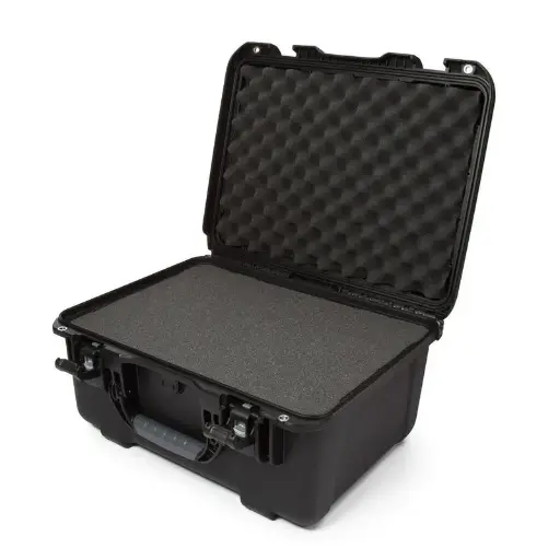[933S-010BK-0A0] Nanuk Case 933 w/foam - Black, Exterior Size (LxWxH) 505 mm x 409 mm x 257mm