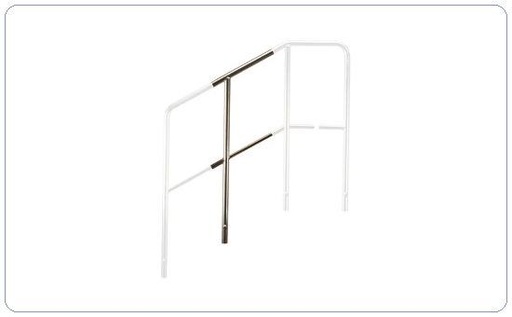[NT-304 020] Nivtec stairway safety rails, H: 100 cm, single middle part