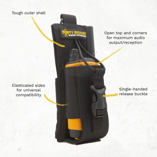 [DTY-RADIOPOUCH] Dirty Rigger Radio Pouch