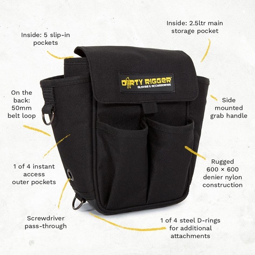 [DTY-TECHPOUCHV2] Dirty Rigger Tech Pouch 2.0