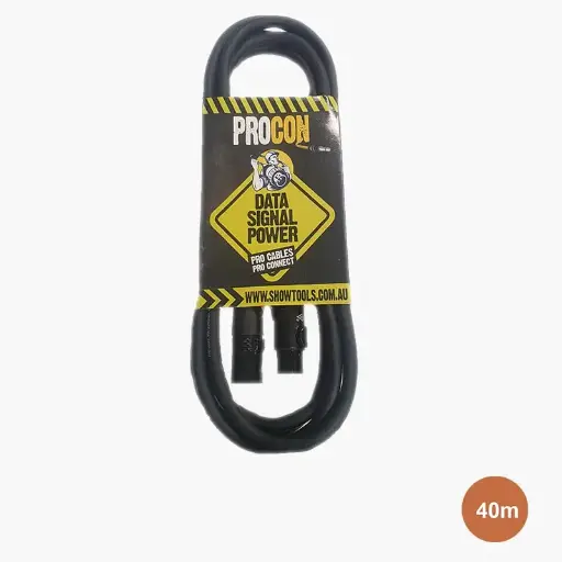 [WP-5P5C-147-40M] ProCon IP67 5 Pin DMX Cable - Touring Grade :40M